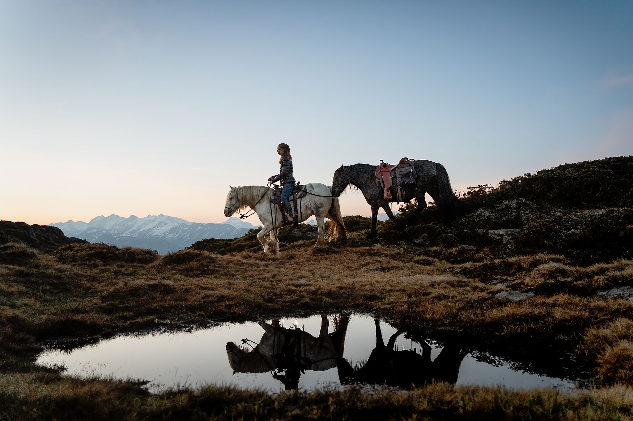 Pferdeshooting im Wallis - Schweizer Alpen