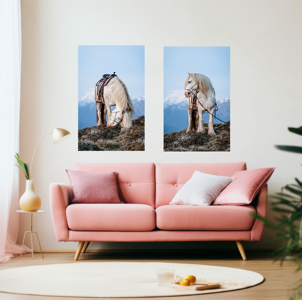 Galerie Wanderreiten im Wallis - Fotoprodukt